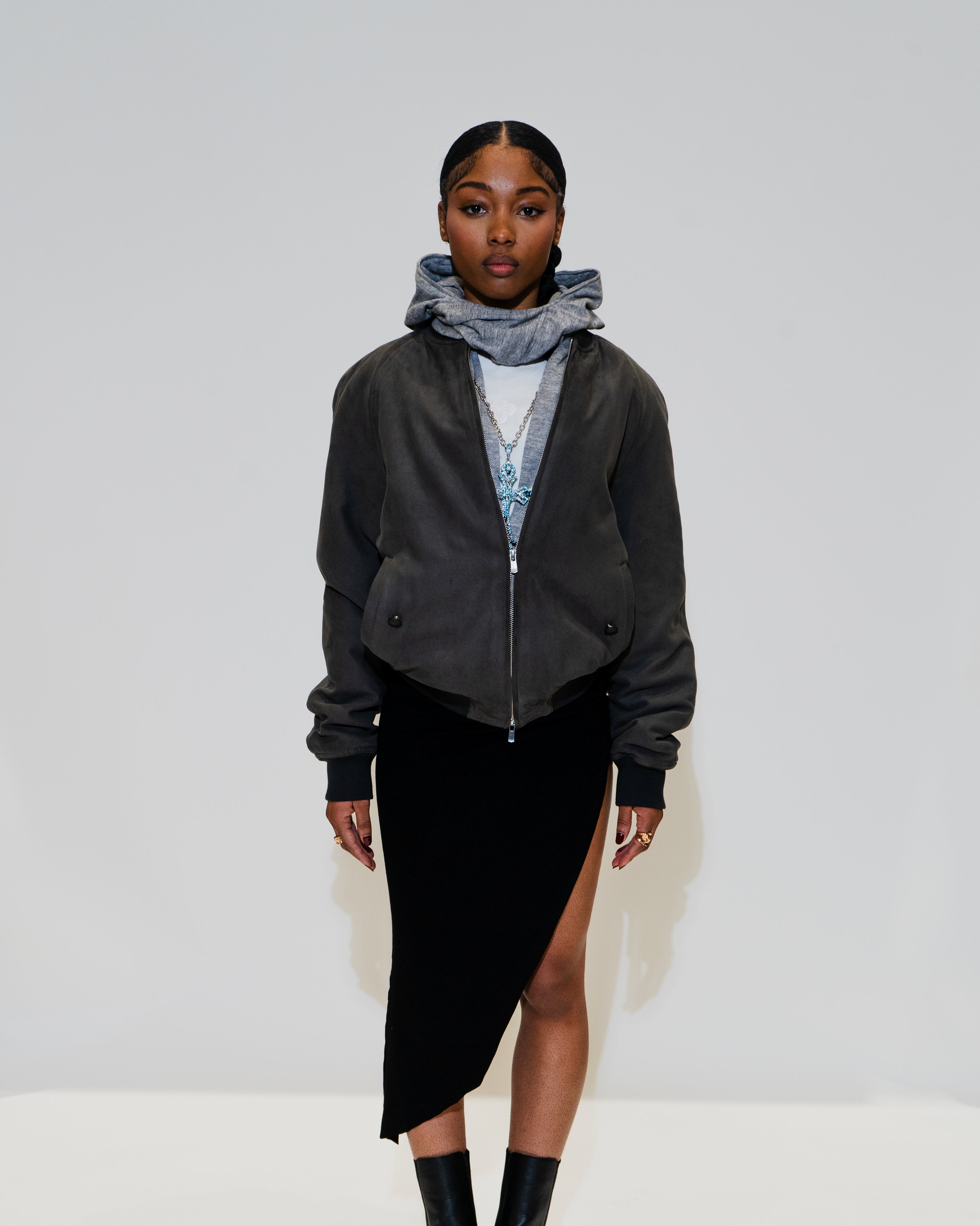 Hood Scarf - Jersey Knit