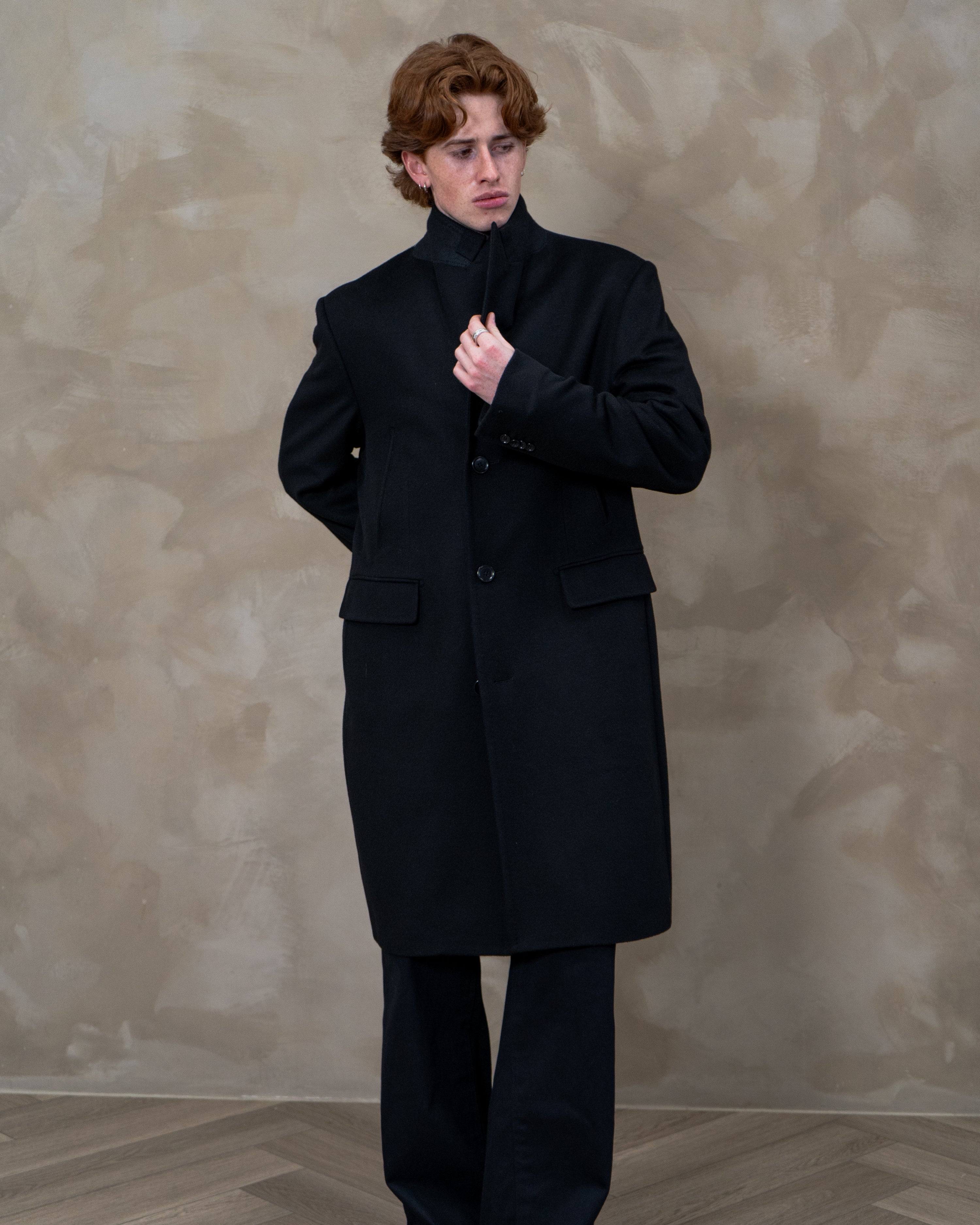 Classic Overcoat - Black