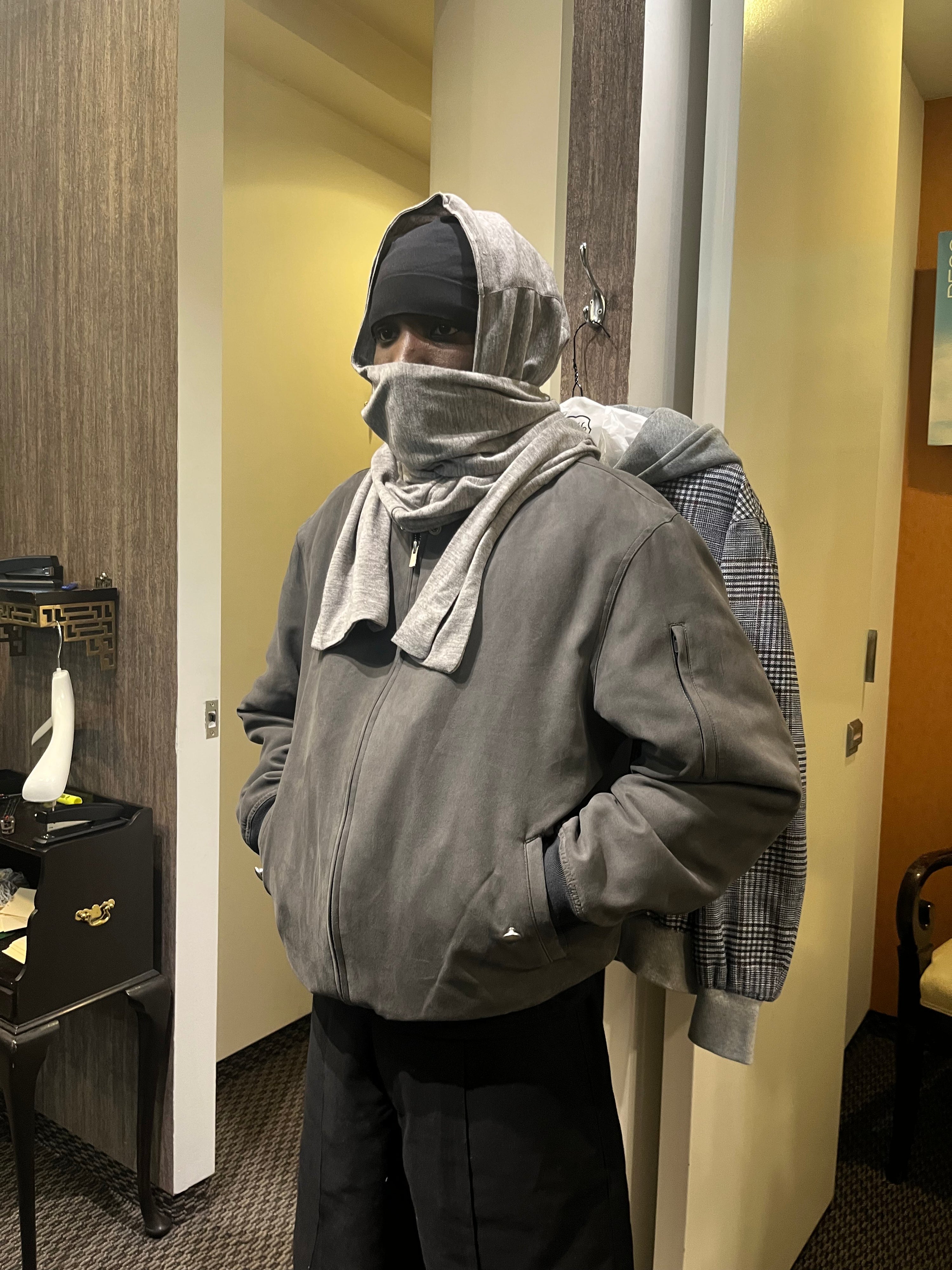 Hood Scarf - Jersey Knit