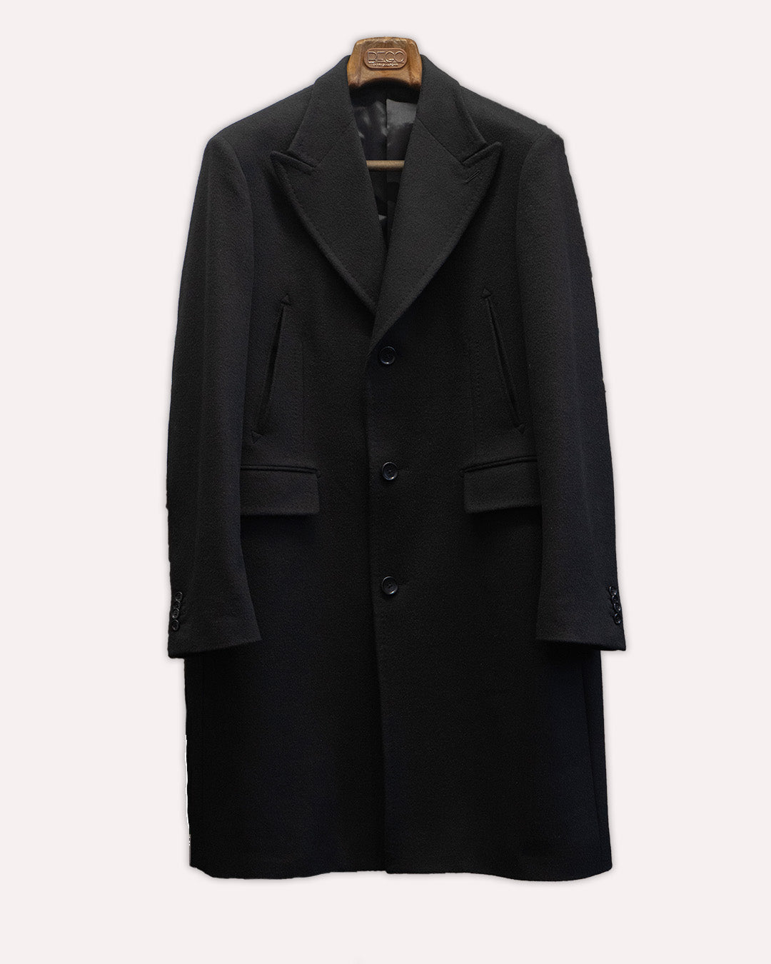 Classic Overcoat - Black